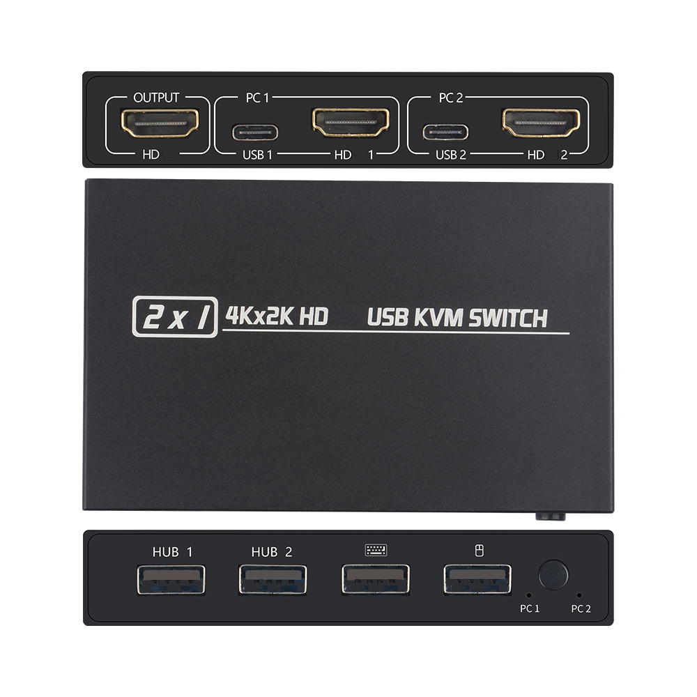 2 In1 Out USB  HDMI-compatible - Hdmi Cable recension och pris