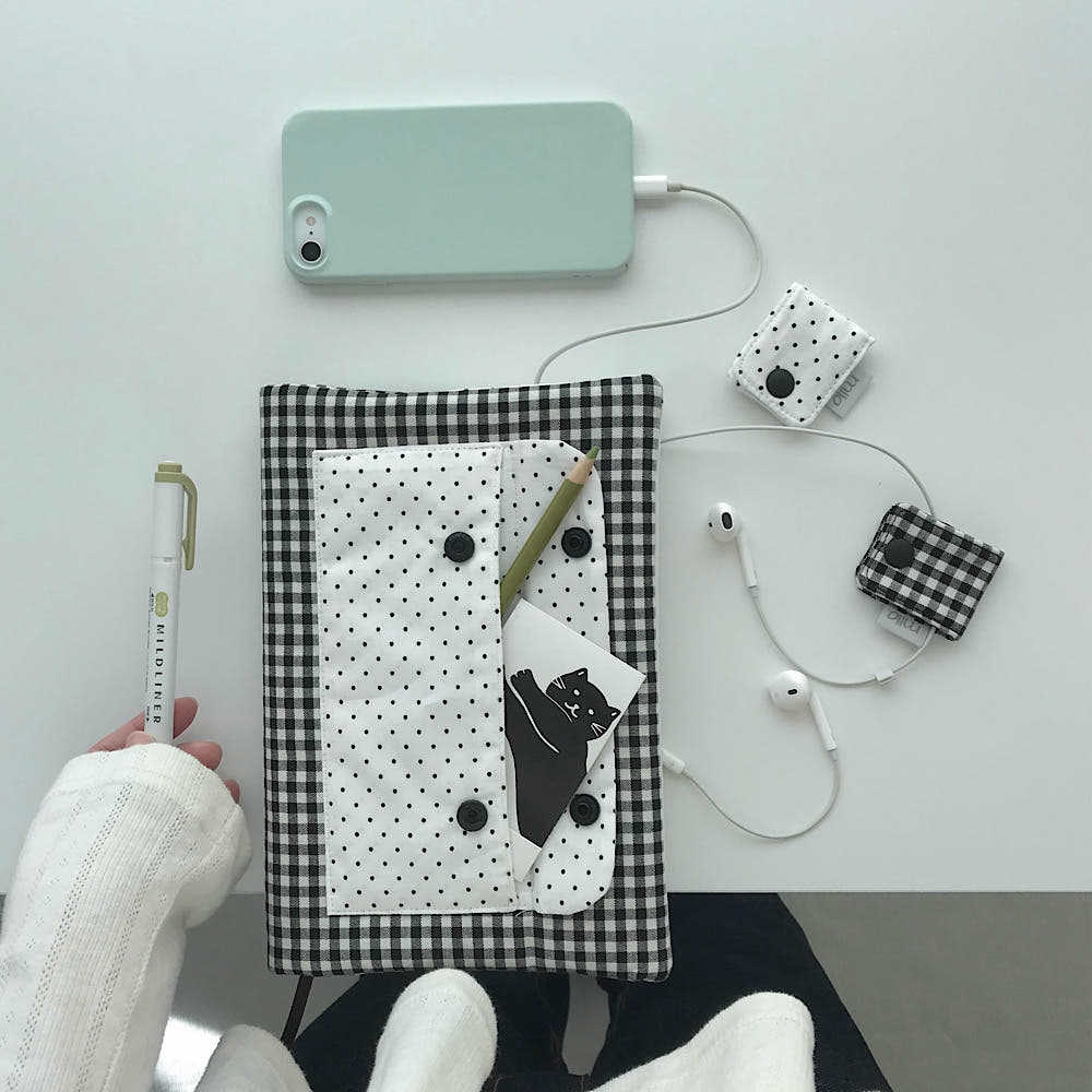 Cute Star Quilted Book Cover P - Laptop Sleeve recension och pris