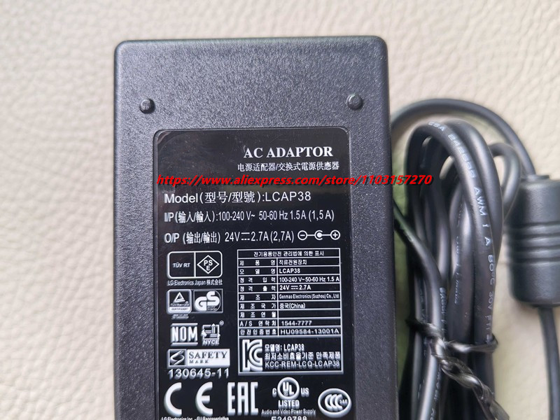 Original 24V 2.7A 65W AC Adapt - Laptop Charger recension och pris