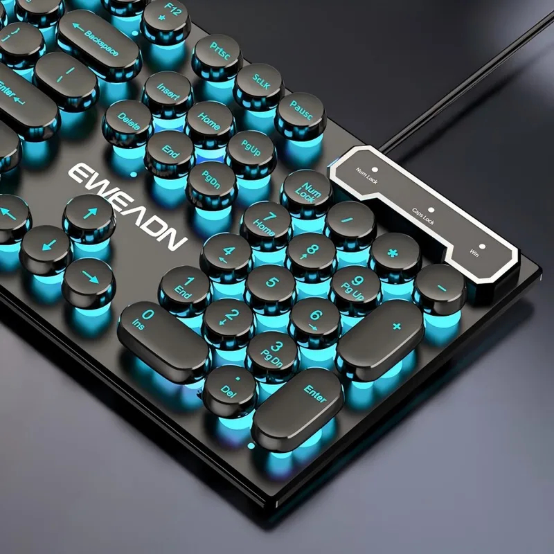 Retro Punk Mechanical Feel Key - Laptop Mouse recension och pris