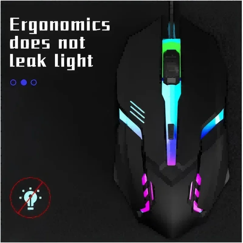 Colorful 3-Button LED E-Sports - Laptop Mouse recension och pris