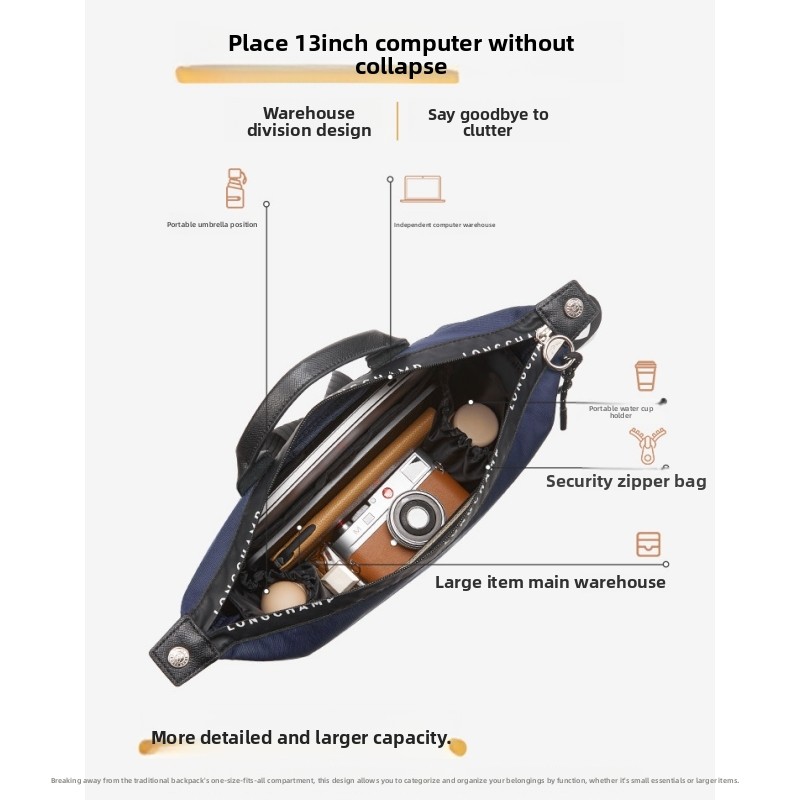 Bag Organizer Insert Fit Longc - Laptop Bag recension och pris