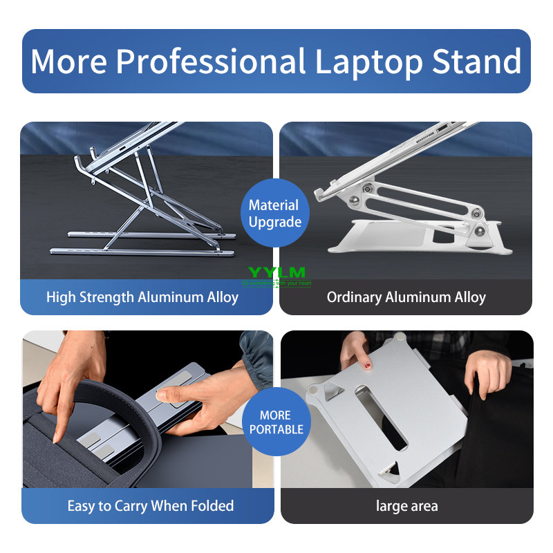 YYLM NEW N8 Adjustable Laptop  - Laptop Cooling Pad recension och pris