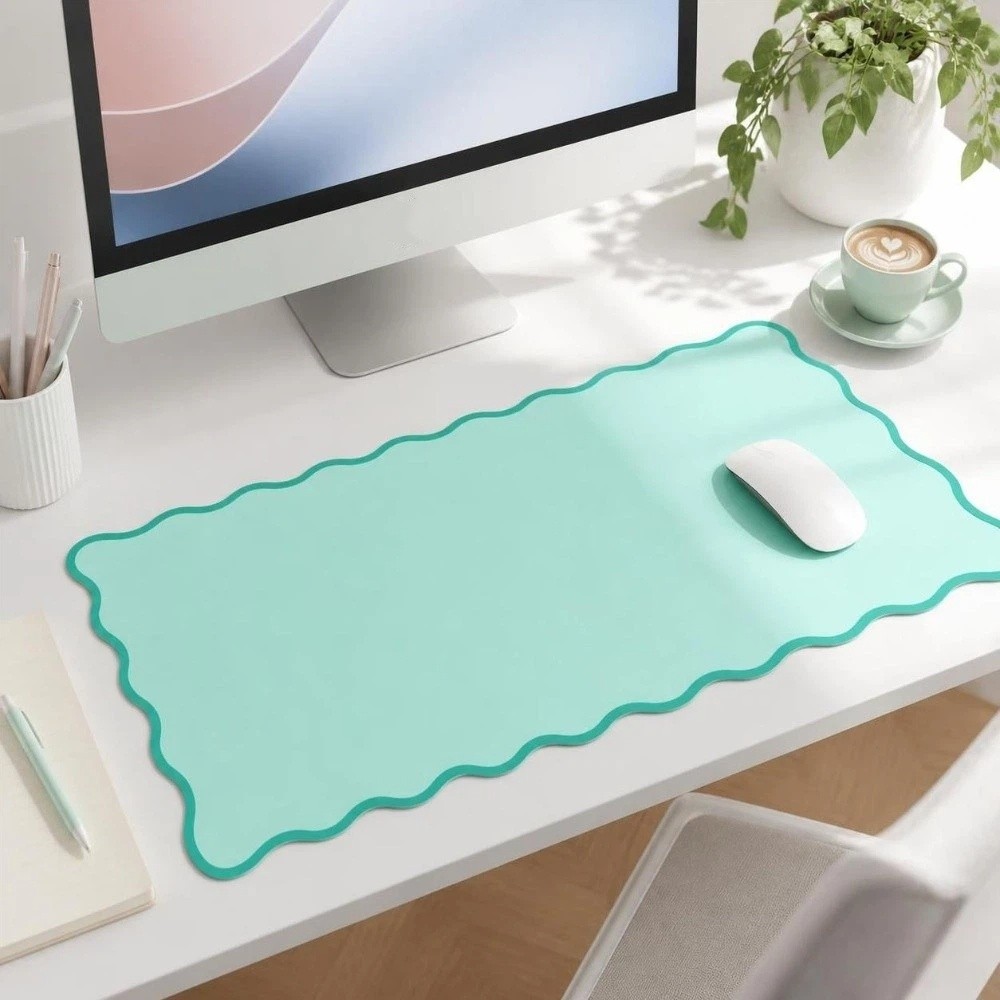 Sweet PU Leather Desk Pad Non  - Keyboard Cover recension och pris