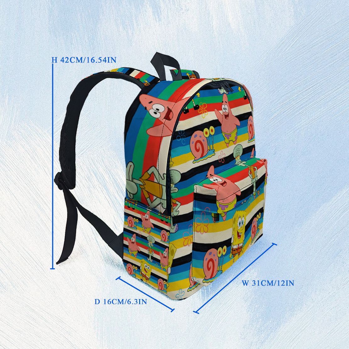 SpongeBob SquarePants Striped  - Laptop Bag recension och pris