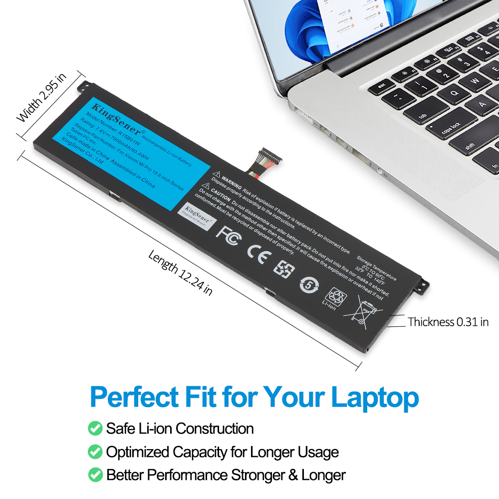 KingSener R15B01W Laptop Batte - Laptop Original Accessories recension och pris