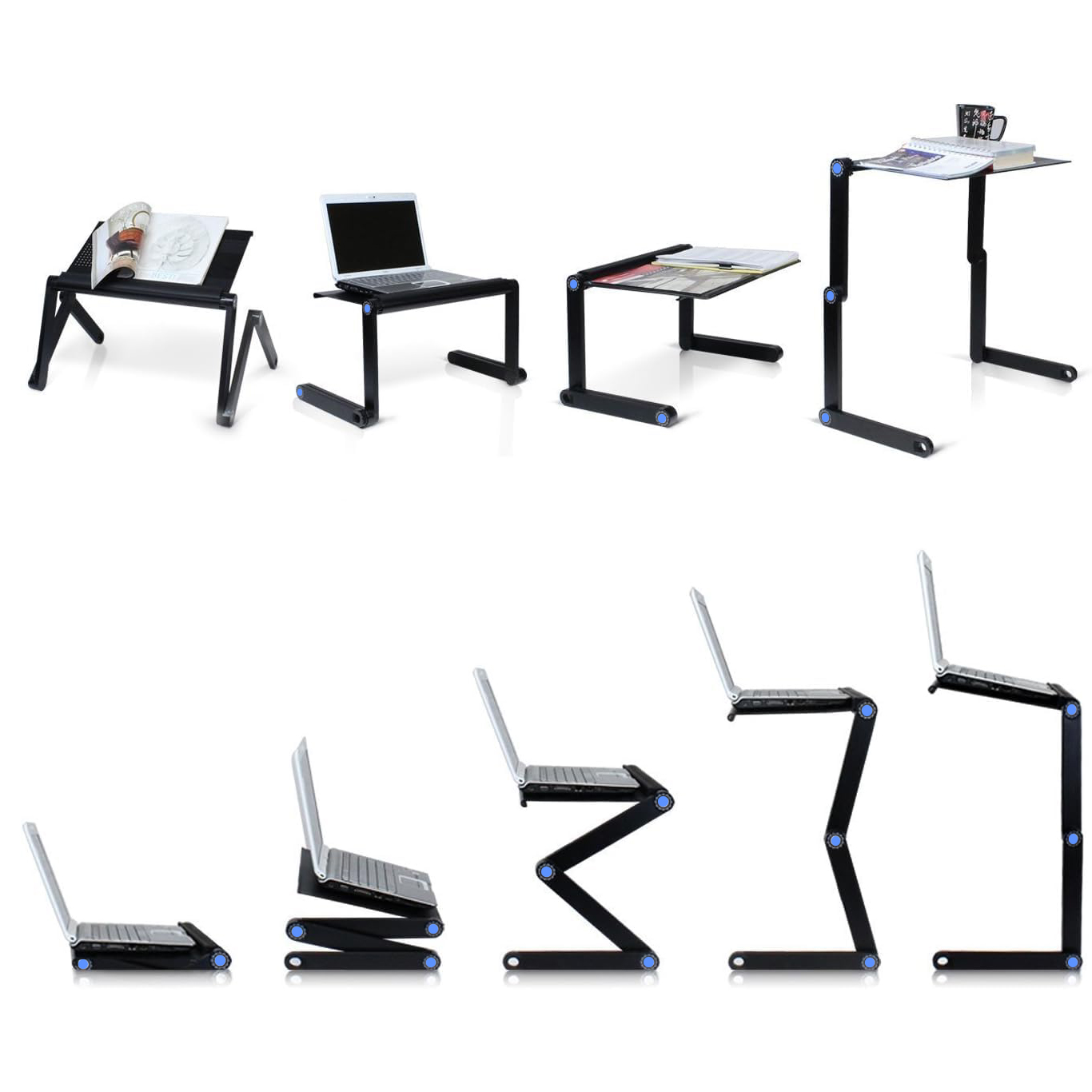 Laptop Table Stand and Lap Des - Laptop Cooling Pad recension och pris