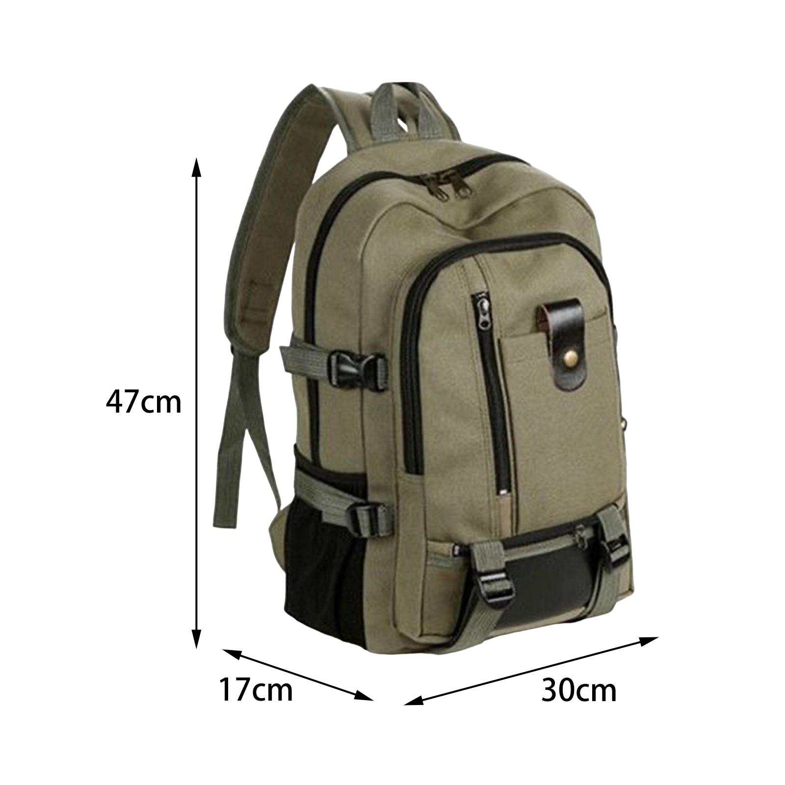 Large Canvas Travel Backpack L - Laptop Bag recension och pris