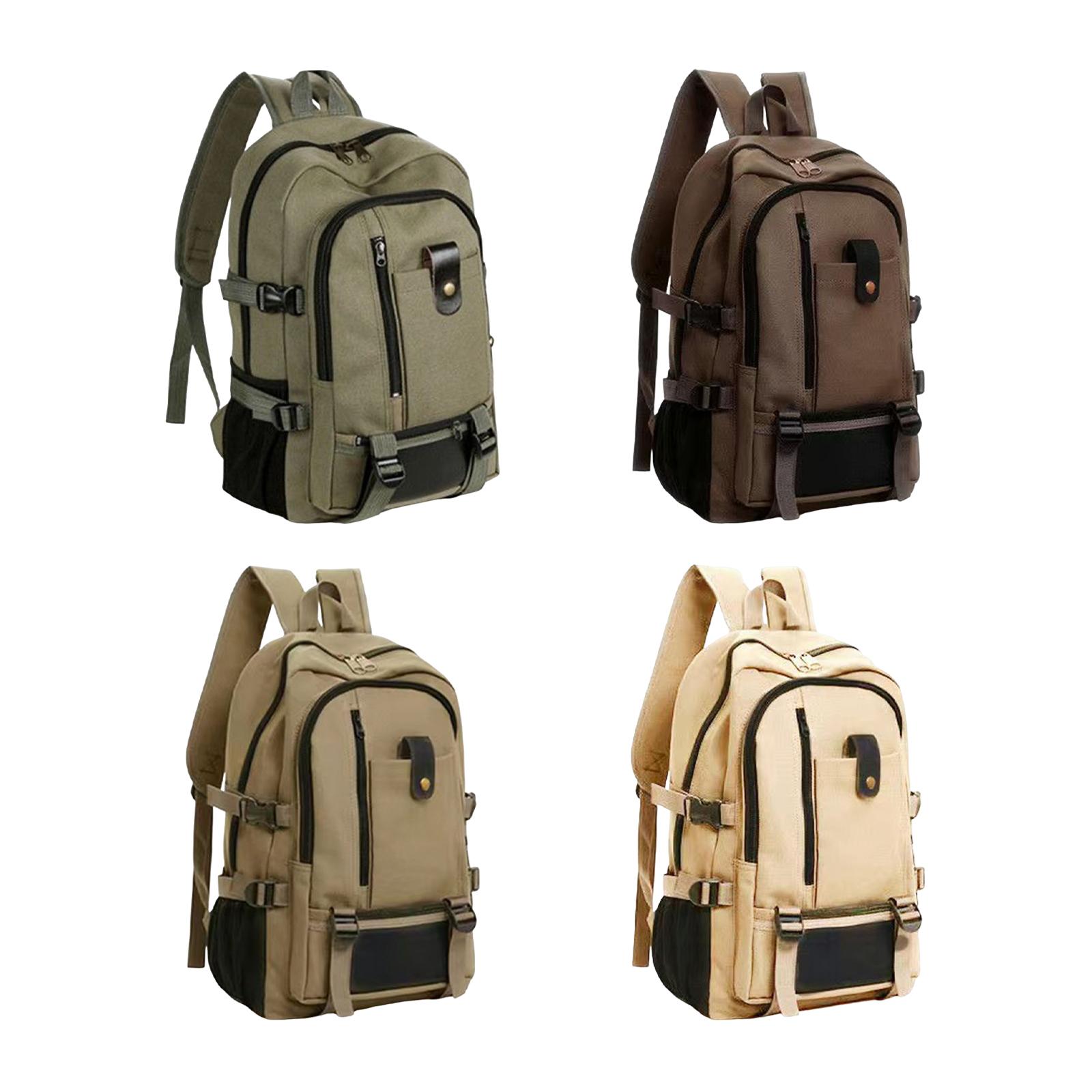 Large Canvas Travel Backpack L - Laptop Bag recension och pris