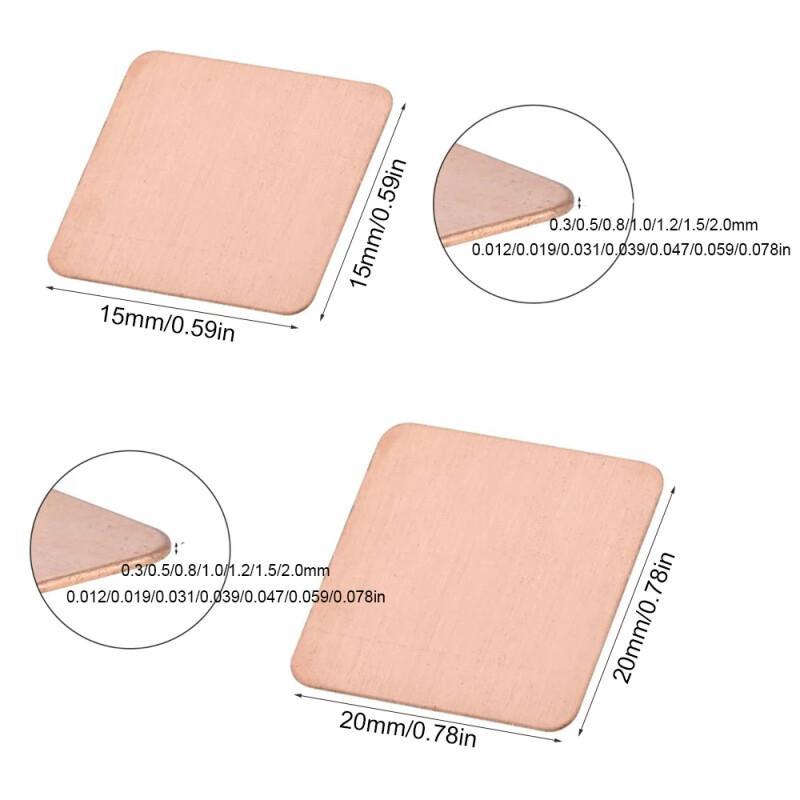 1/2/3pcs Laptop Coppers Shim T - Laptop Cooling Pad recension och pris