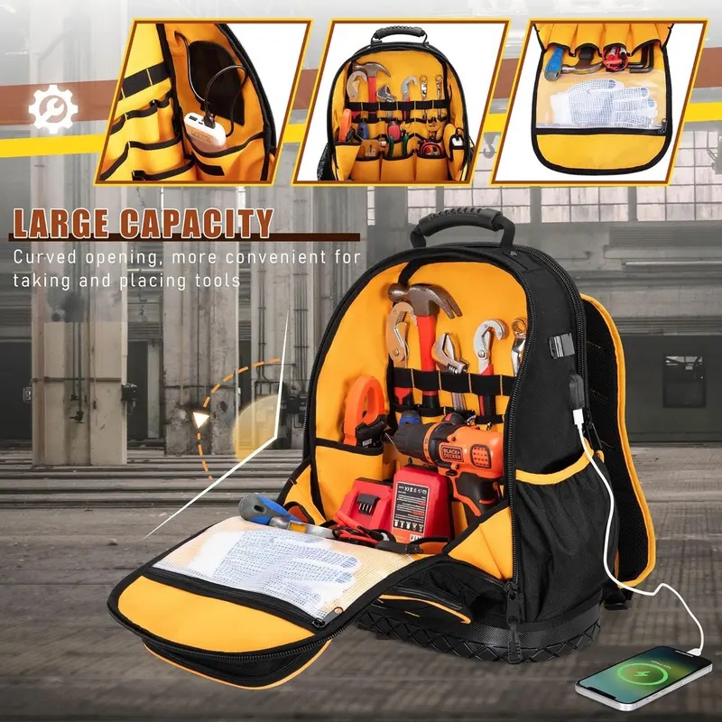 Multifunctional Tools Backpack - Laptop Sleeve recension och pris